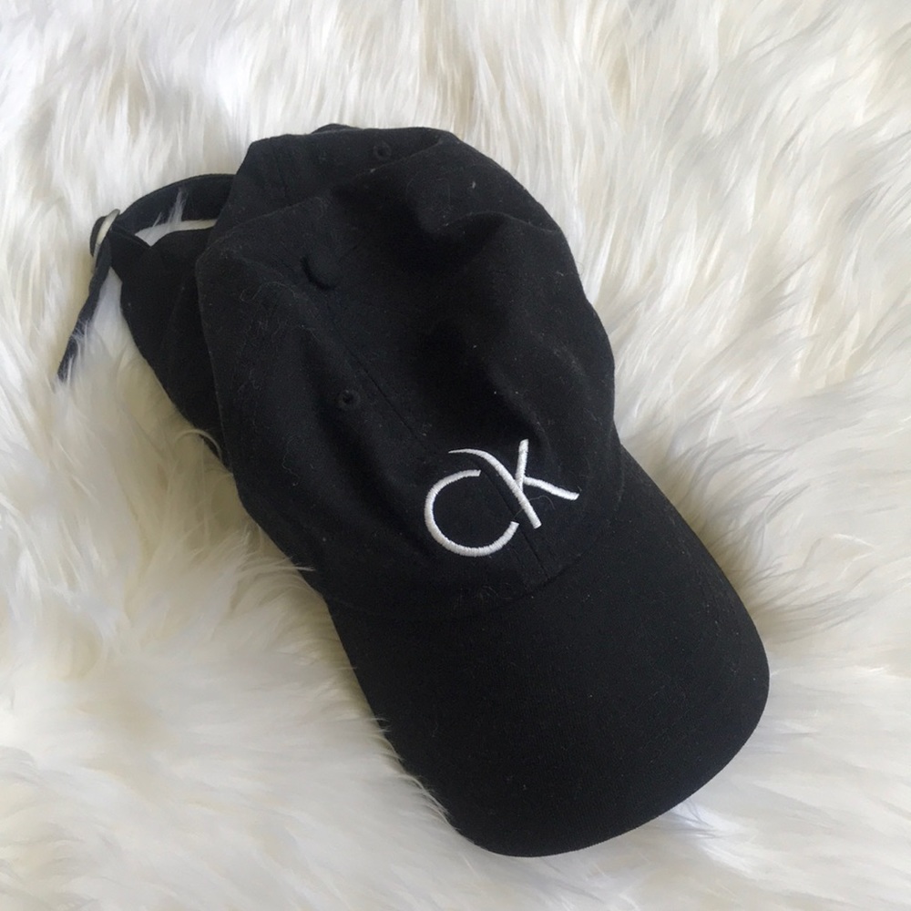 Black Calvin Klein CK Dad Baseball Hat